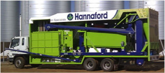 Seed treatment truck